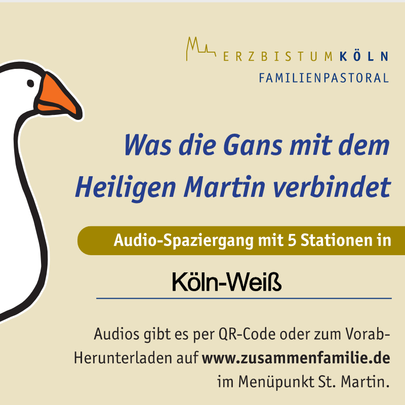 Audiospaziergang St. Martin Köln-Weiß